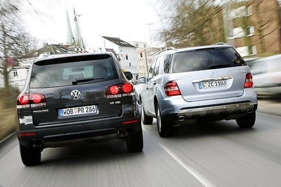 Touareg gegen M-Klasse