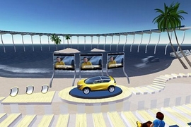 Mazda Hakaze in "Second Life"