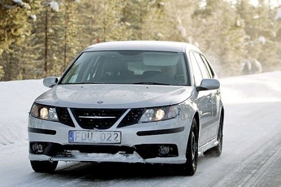 Erlkönig Saab 9-3 (Facelift)