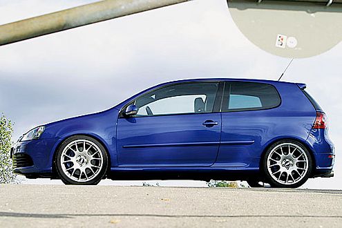 Optisch dezent: Rüddel setzt auf Serienoptik und BBS-Alus.