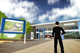 Mercedes bei Second Life