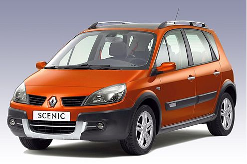 Scénic Conquest: Offroad-Look fürs Auge, Zweiradantrieb für die Straße.