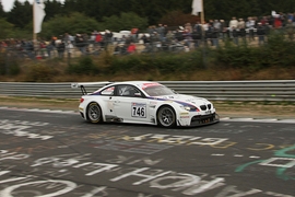 Europa-Premiere: BMW M3 GT2 beim ersten Nordschleifen-Rennen