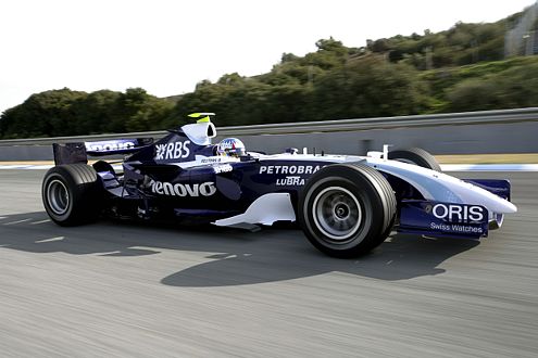 Schnelle Kombination: Rosberg im neuen Williams-Toyota-FW-29.