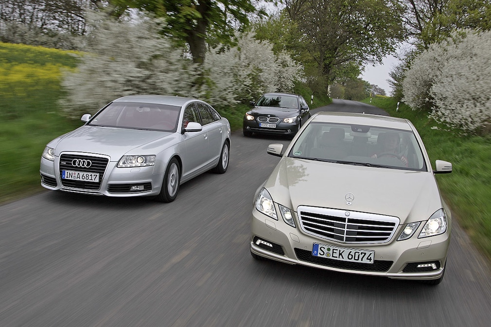 Audi A6 BMW 5er Mercedes E-Klasse