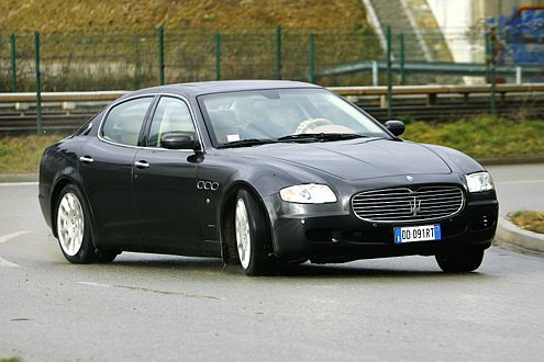 Vorsicht vor dem Heck: Wenn der Quattroporte kommt, dann plötztlich.