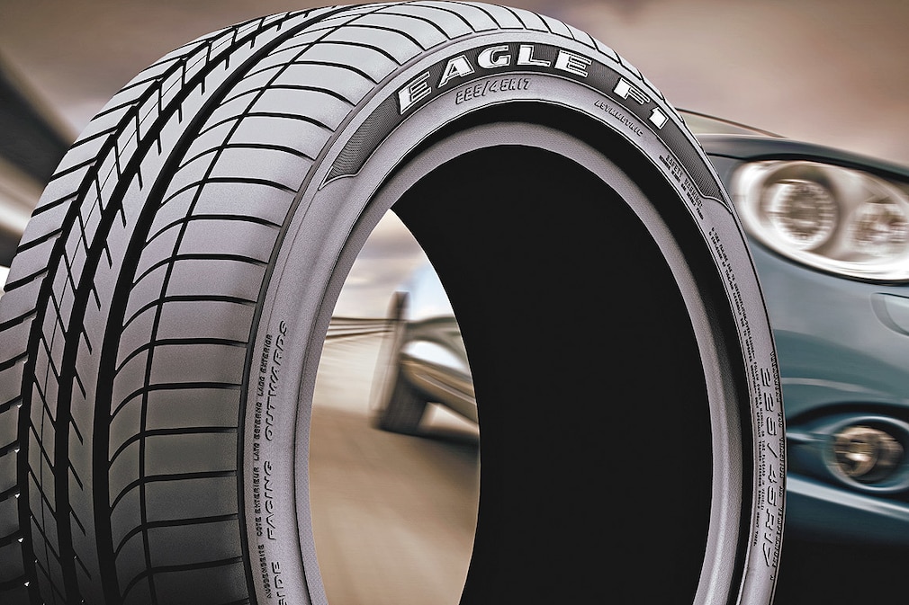 grüne Reifen für die Umwelt