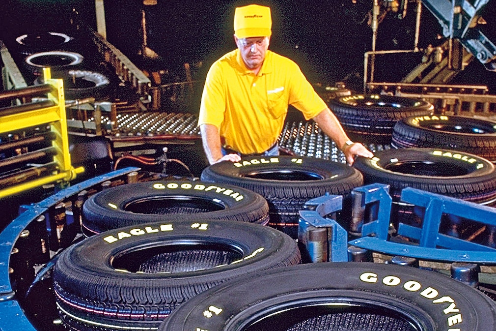 grüne Reifen für die Umwelt