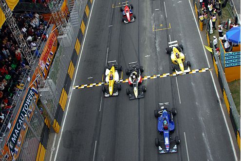 Der erste große Sieg. Formel 3 Macao 1995 mit Opel Dallara.