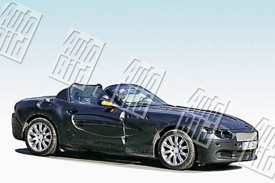 Erlkönig BMW Z4 Roadster