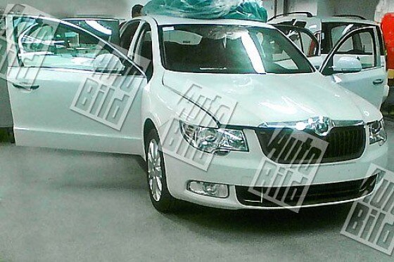 Erlkönig Skoda Superb