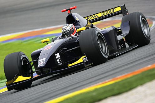 Nico macht auch in den 600 PS-Boliden der GP2 eine gute Figur.