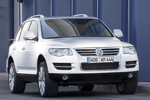 VW Touareg BlueTDI: dank Harnstoff-Kur fit für Kalifornien.