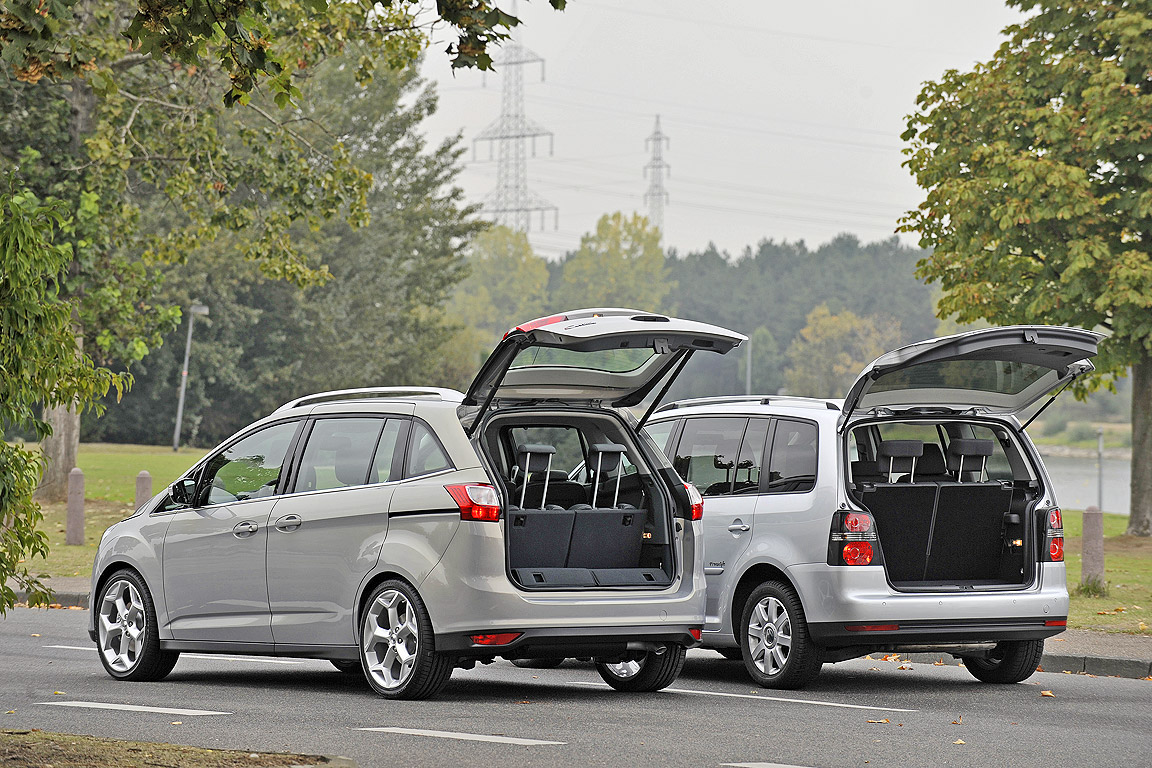 Vergleich ford grand c-max vw touran