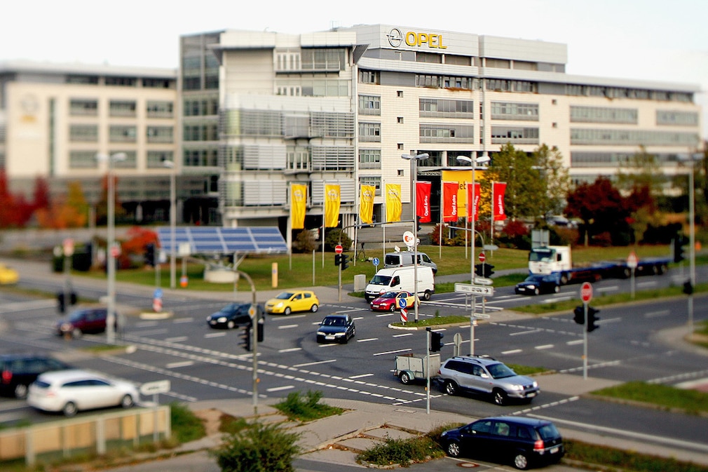 Opel Werk in Rüsselsheim