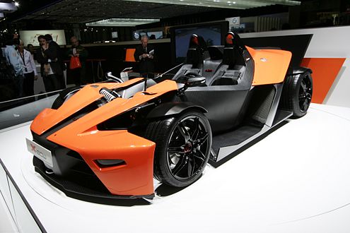 Gespannt wie ein Flitzebogen: der X-Bow vom Bike-Spezi KTM.