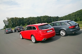 Opel Insignia OPC Sports Tourer BMW 335i xDrive Touring Audi S4 Avant VW Passat Variant R36