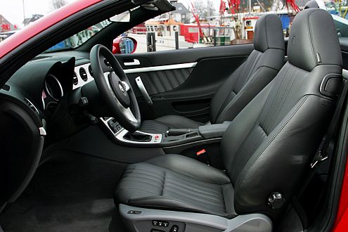 Die "Exclusive"-Ausstattung des Alfa verwöhnt mit feinem Ledergestühl.