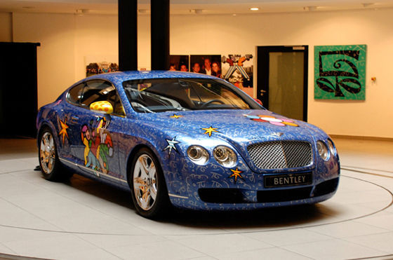 Pop-Art-Bentley