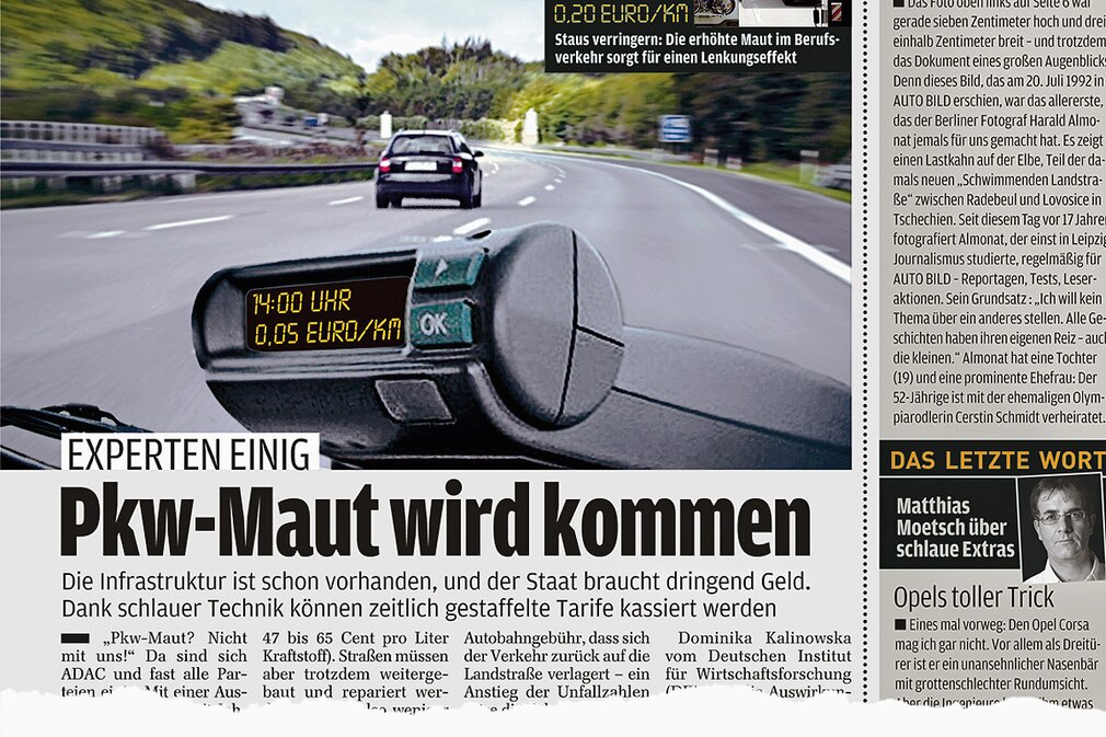AUTO BILD-Ausriss