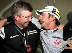 Ross Brawn und Jenson Button verhandeln derzeit einen Vertrag für 2010