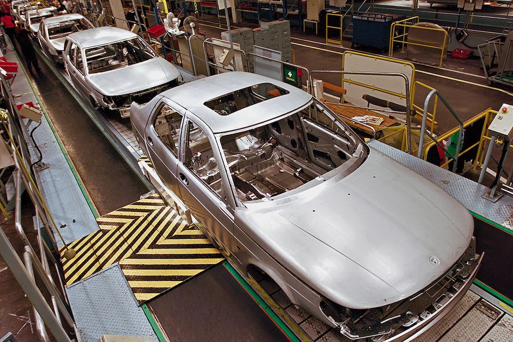 Produktion Saab 9-5