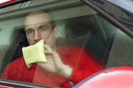 Frei Sicht im Winter