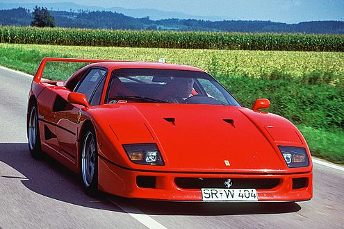 Ferrari F40: selbstgemachtes Geschenk zum 40. Geburtstag.