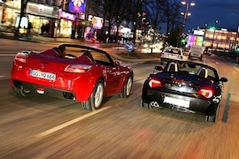 Test Opel GT gegen BMW Z4