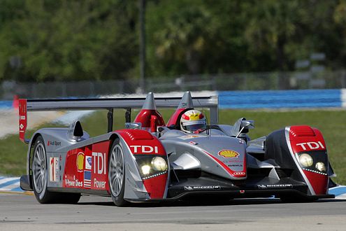 Capello/Kristensen/McNish, die Vorjahressieger im Audi R10 TDI.