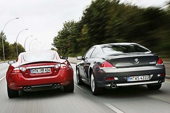 BMW 650i Jaguar XKR