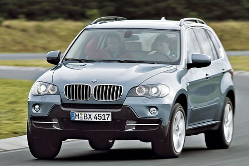 Der X5 untersteuert in schnellen Kurven – Rundenzeit: 1:43,084 Min.