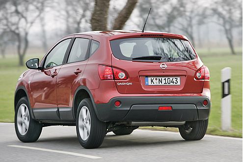 In Verbindung mit den Zweiliter-Motoren gibt's für den Qashqai Allrad.