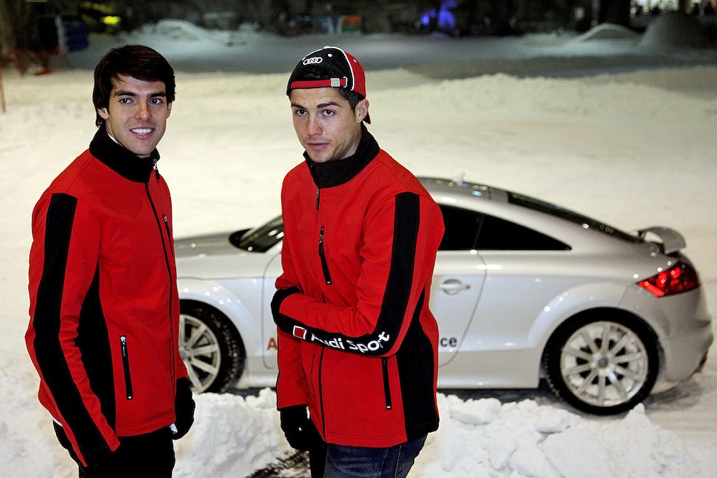 Ricardo Kaka und Cristiano Ronald
