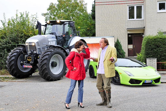 Ferruccio Lamborghini Jarama und Traktor