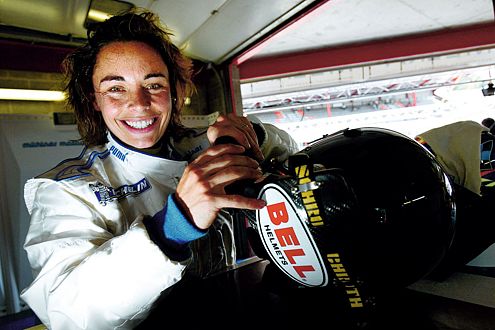 Auch 2007 wieder im "Audi-Boot": Vanina Ickx fährt im Team TME-Kolles.