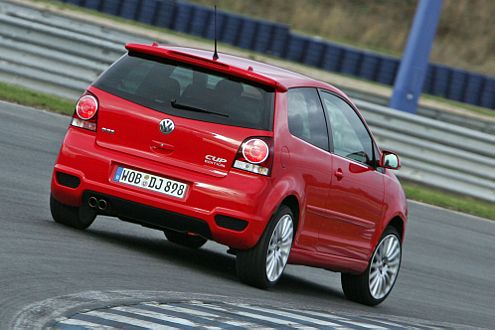 Zügig: Nach 1:56,53 Minuten stoppt die Uhr für den Polo GTI Cup Edition.