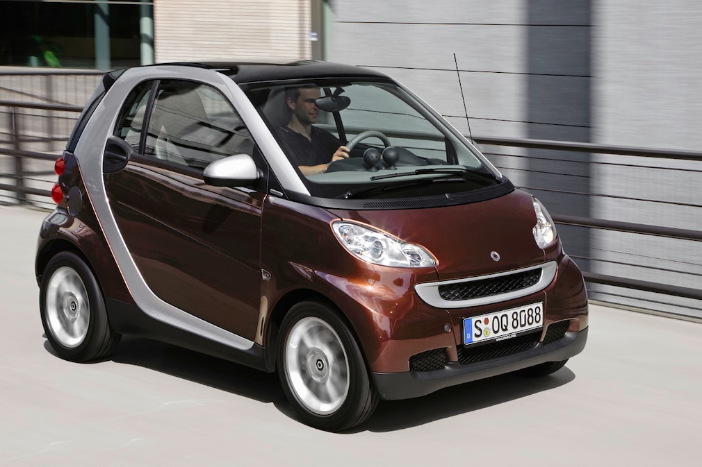 Der Smart ist Gesamtsieger der Kilometer-Hitliste