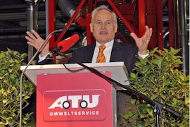 Reifen-Recycling bei A.T.U