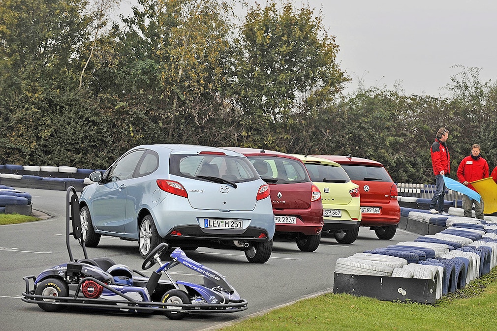 VW Polo Seat Ibiza SC Mazda2 Renault Clio