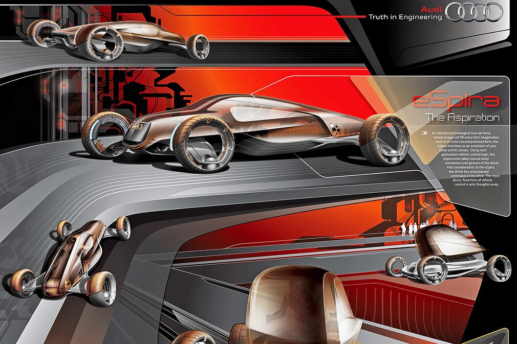 Audi-Beitrag zur Design-Challenge 2009
