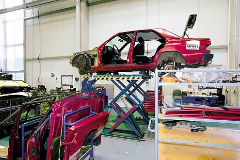 Autos müssen ordnungsgemäß abgewrackt werden.