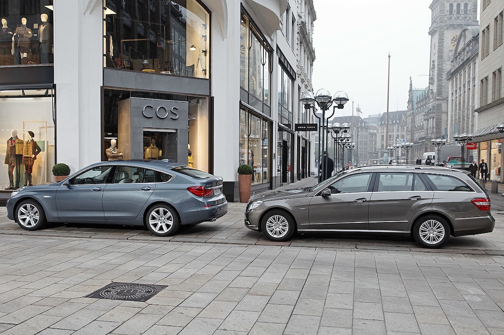 BMW 5er GT Mercedes E-Klasse T-Modell