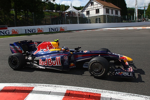Sebastian Vettel im Red Bull