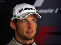 Weltmeister Jenson Button war am Freitag zu Vertragsverhandlungen in Woking