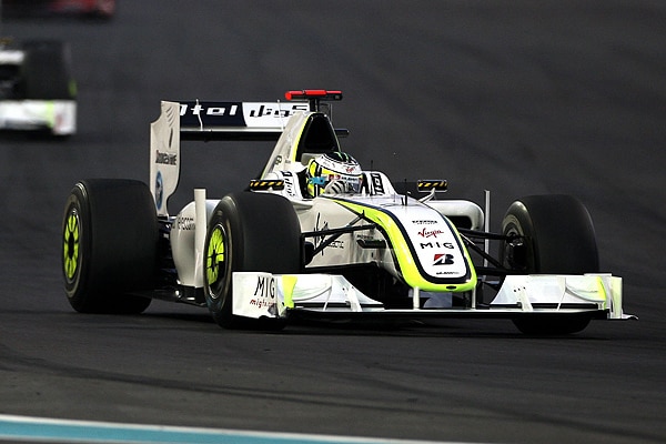 BrawnGP in Abu Dhabi
