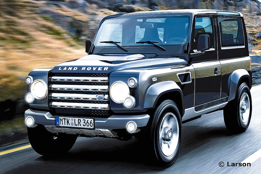 Landrover Defender 2 Illustration