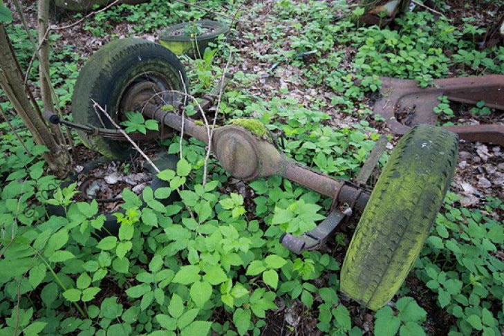 Autofriedhof Schrottplatz