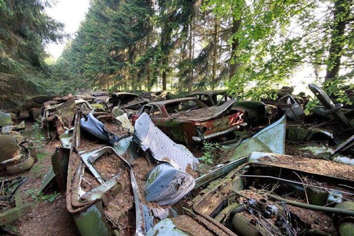 Autofriedhof Schrottplatz