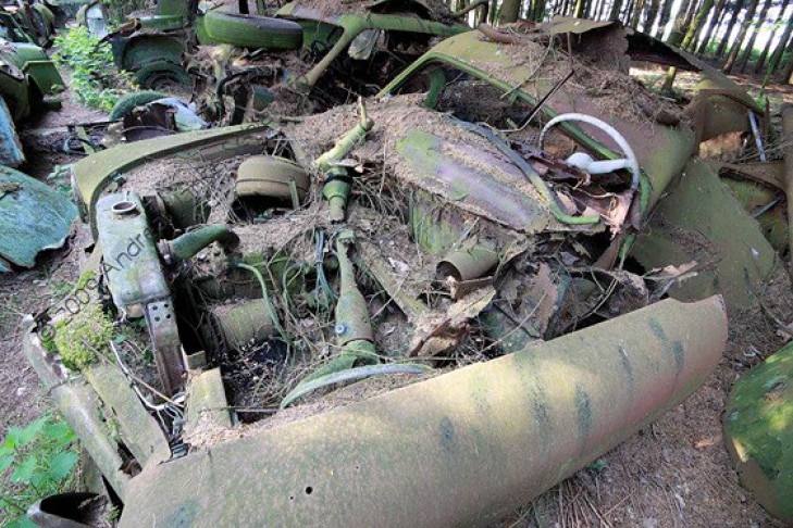 Autofriedhof Schrottplatz